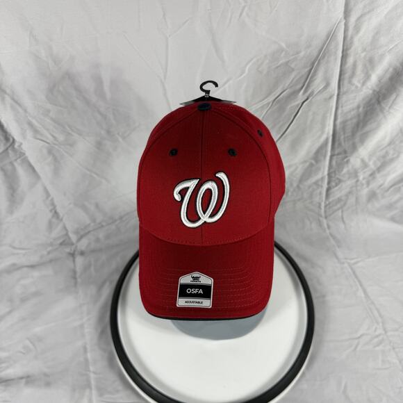 Washington Nationals Hat Cap Snap Back Red MLB Baseball Mens One Size OSFA - Picture 6 of 8